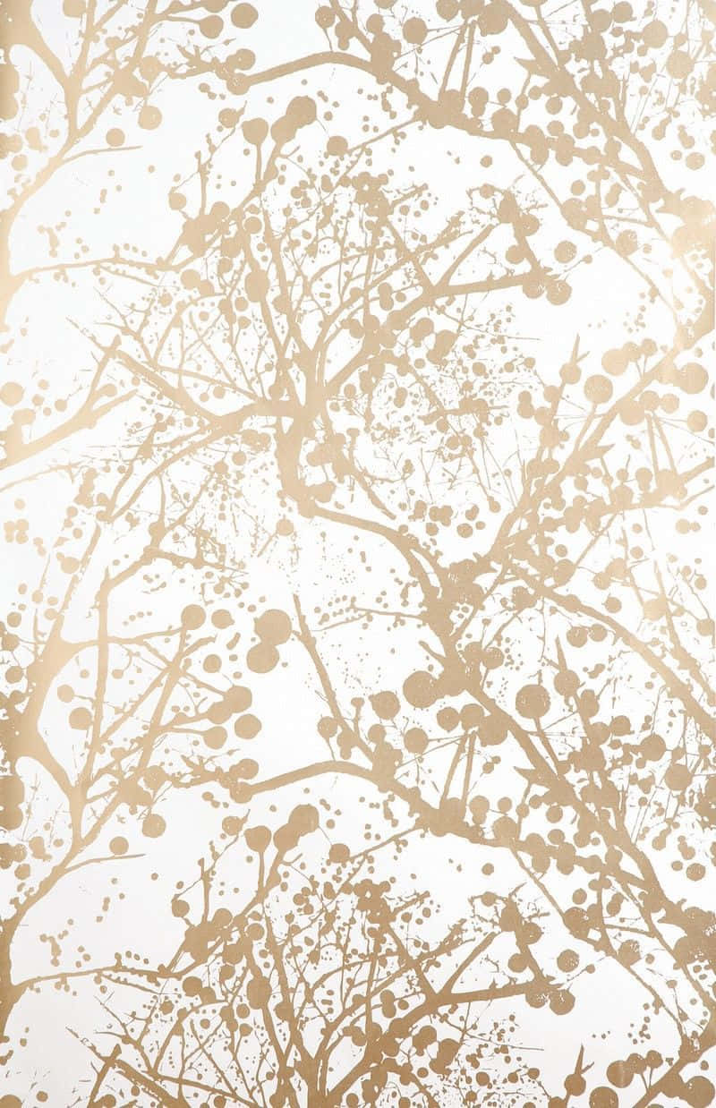 Different Shades Of Brown And White In Harmony Background