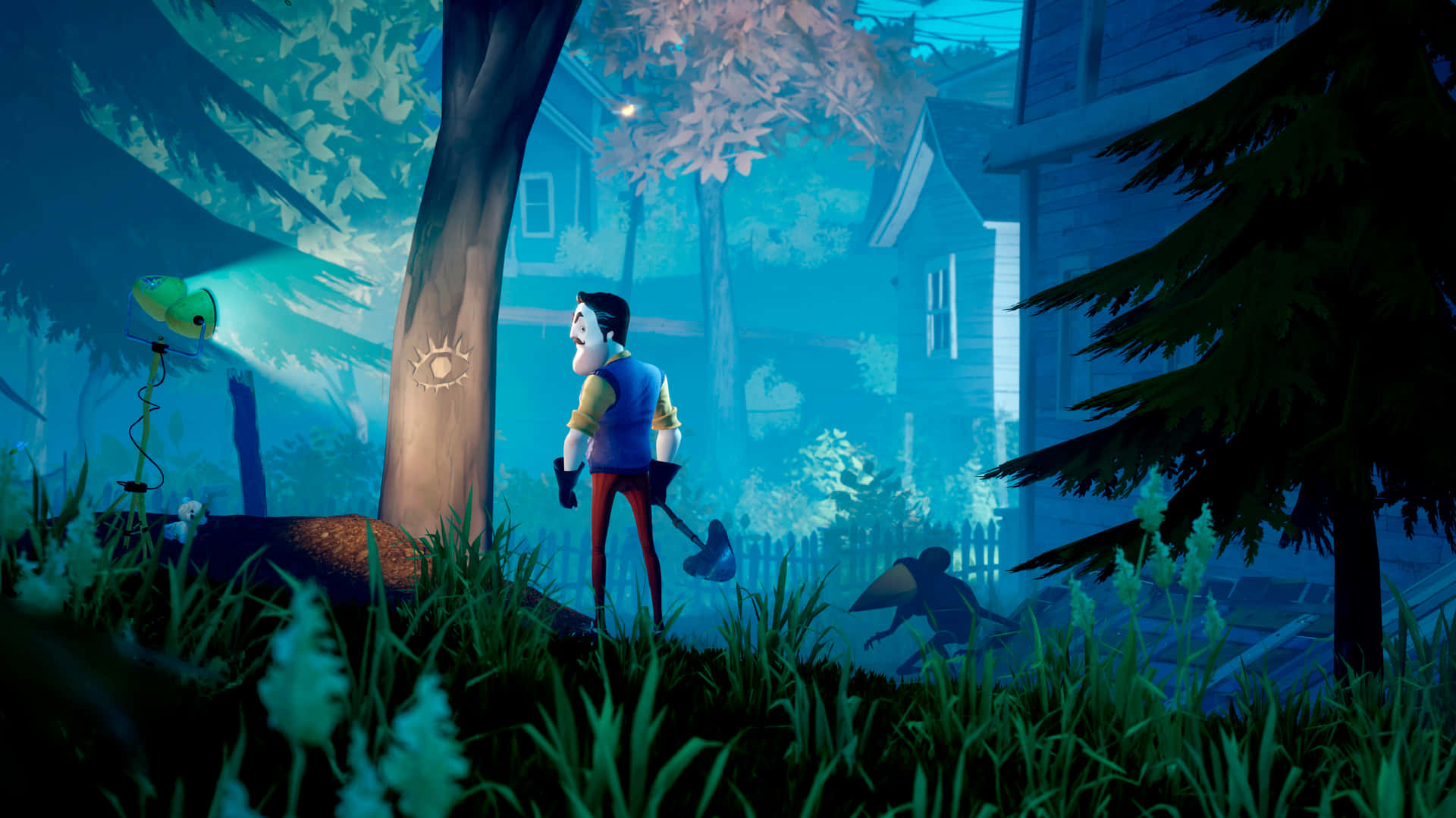 Digging Hello Neighbor