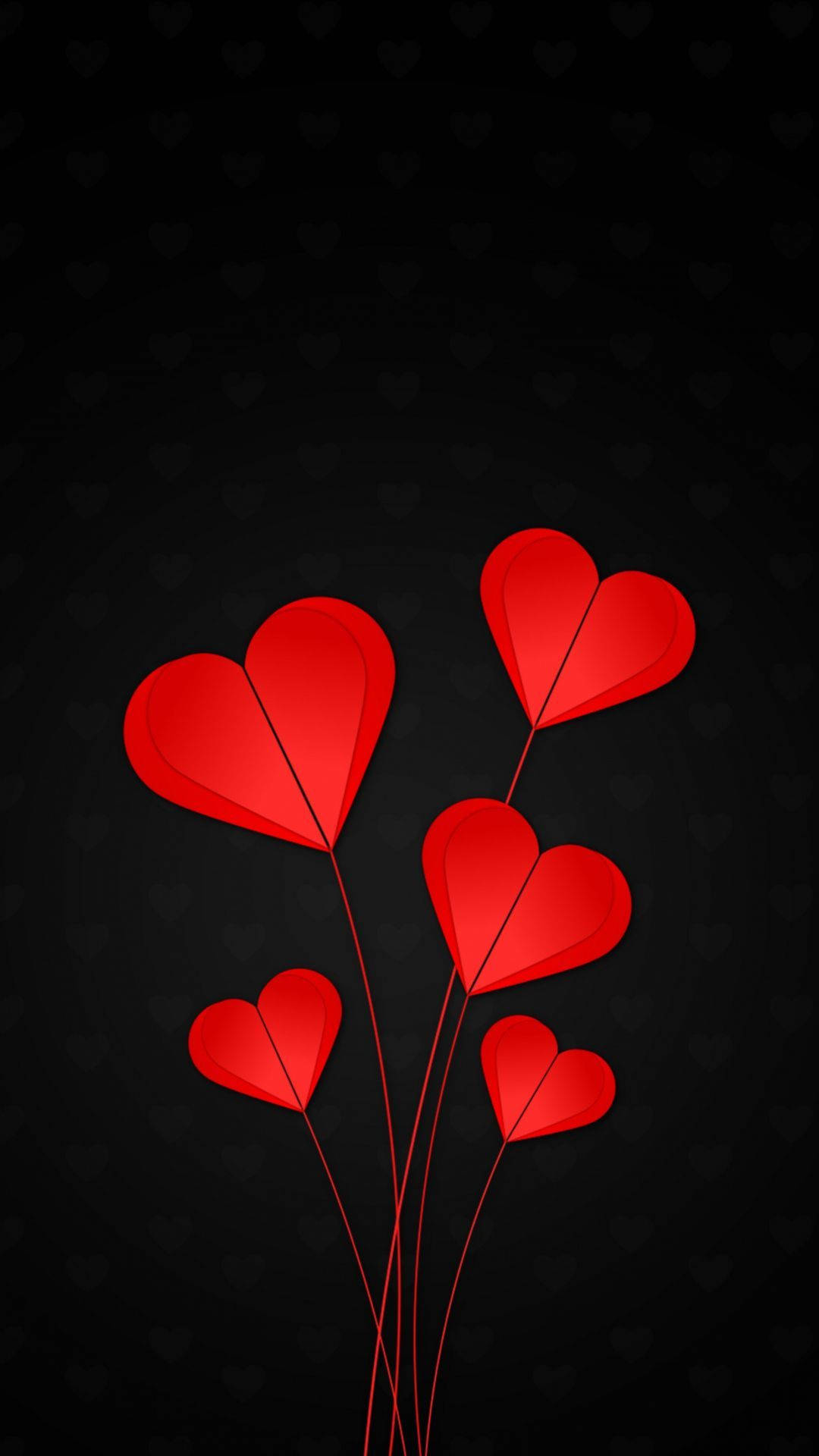 Digital Art For Heart Iphone Background