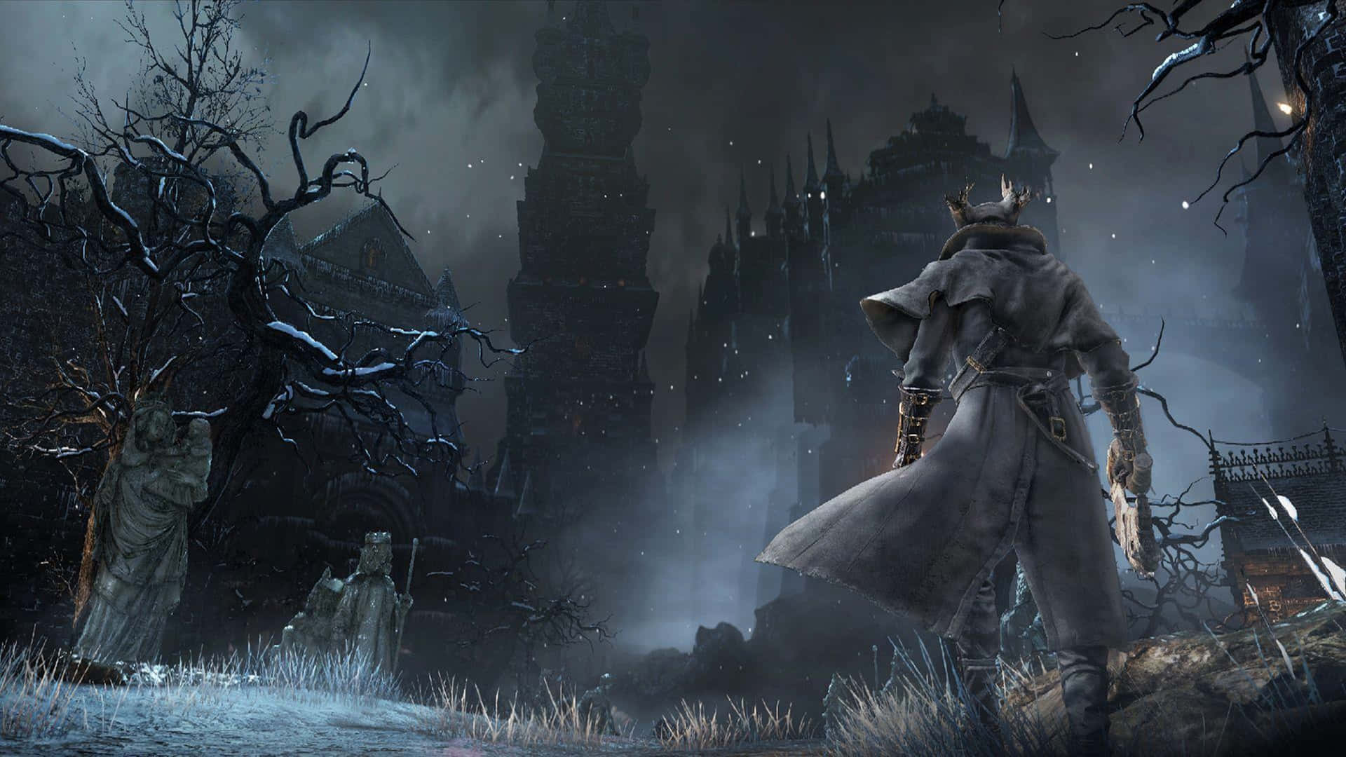 Digital Art Hunter's Nightmare Bloodborne 4k Hd Background