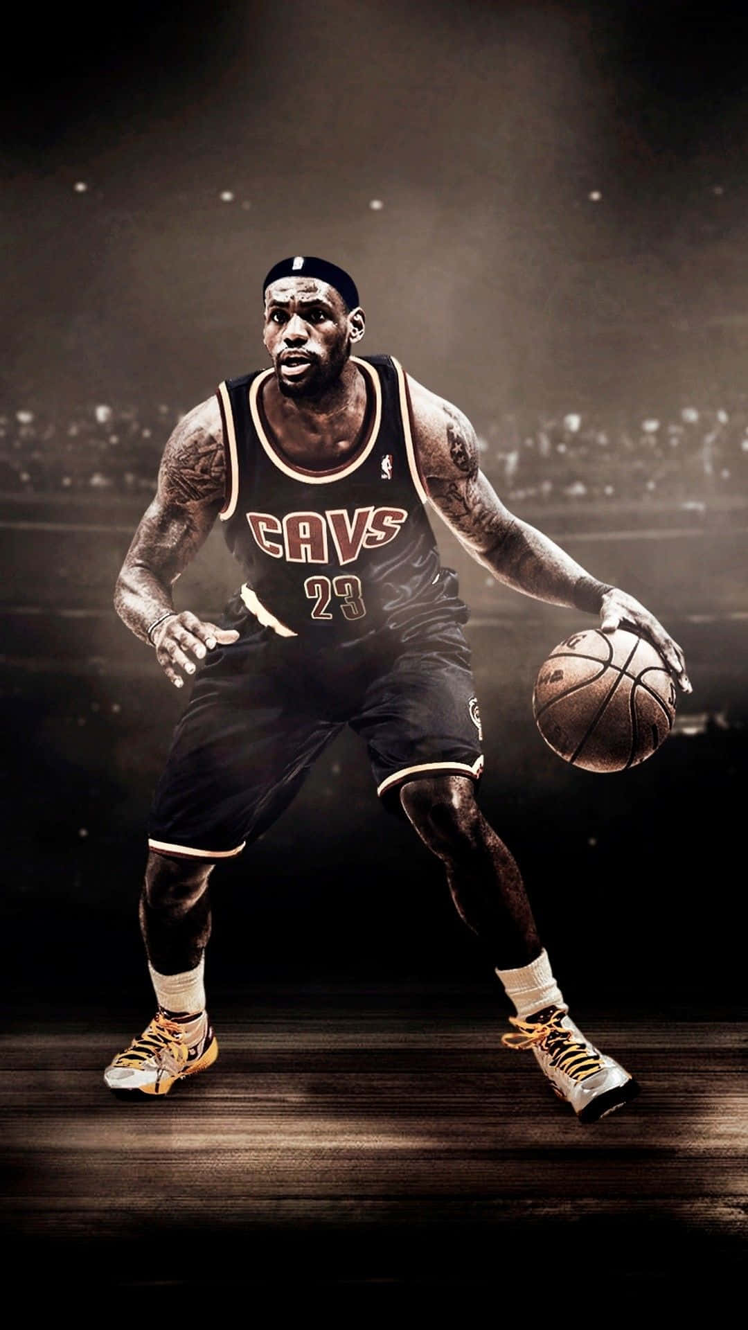 Digital Art Lebron James Iphone Background
