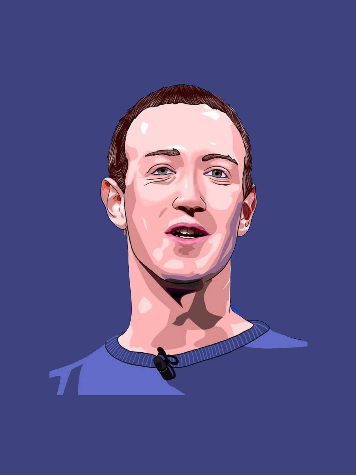 Digital Art Mark Zuckerberg Background