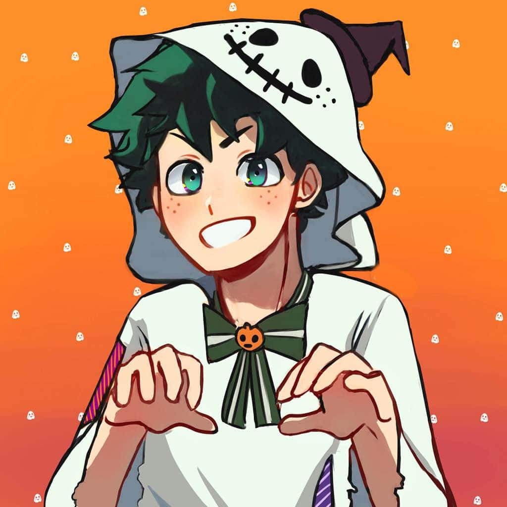 Digital Art My Hero Academia Halloween Izuku Midoriya Background