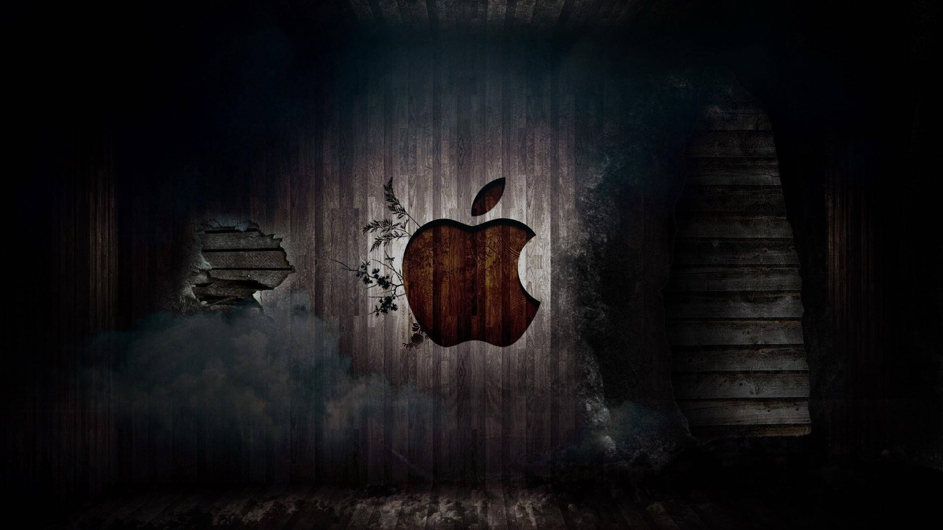 Digital Art Of Apple Logo 4k Background