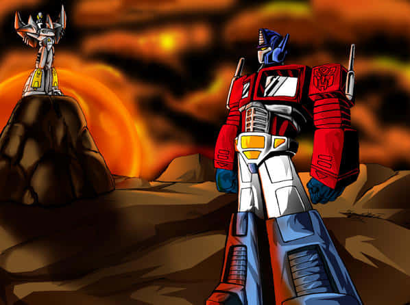 Digital Art Of Challenge Of The Gobots Background