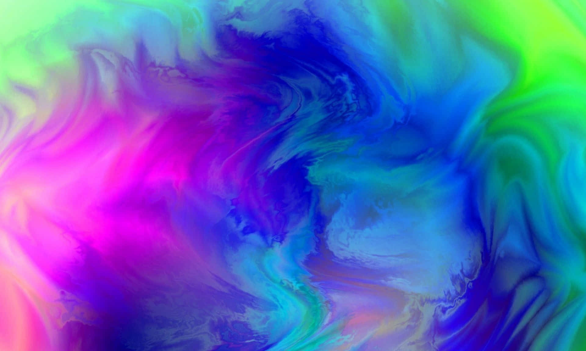 Digital Art Of Cool Colored Paint Splash Abstract Background