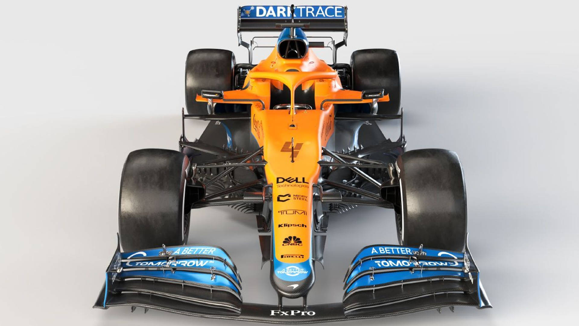 Digital Art Of Daniel Ricciardo F1 Car Background