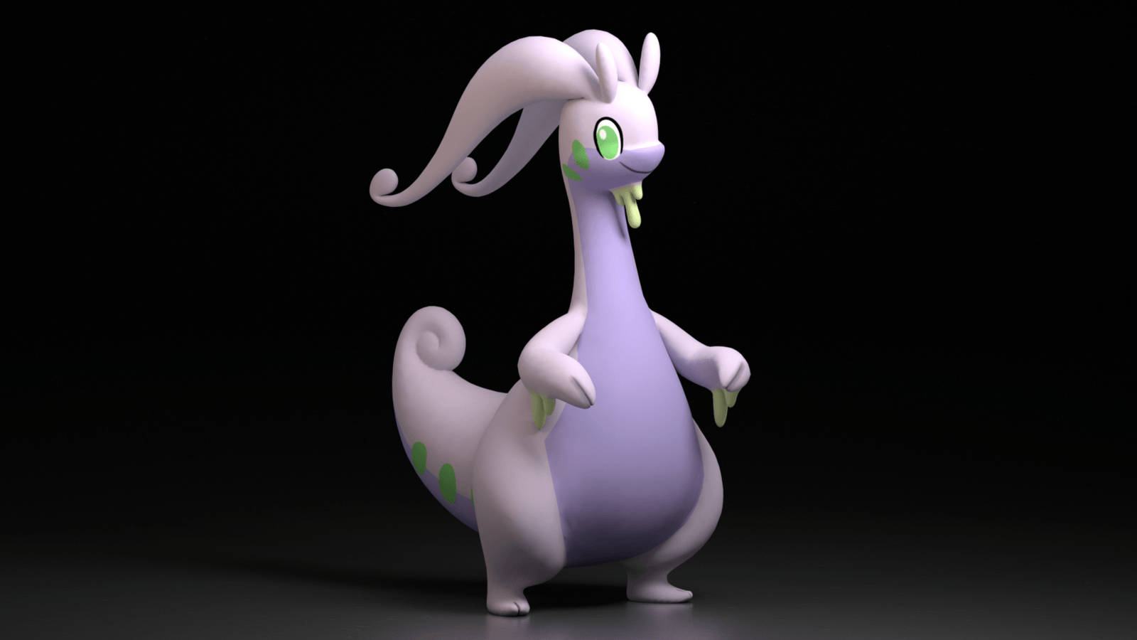 Digital Art Of Goodra Background