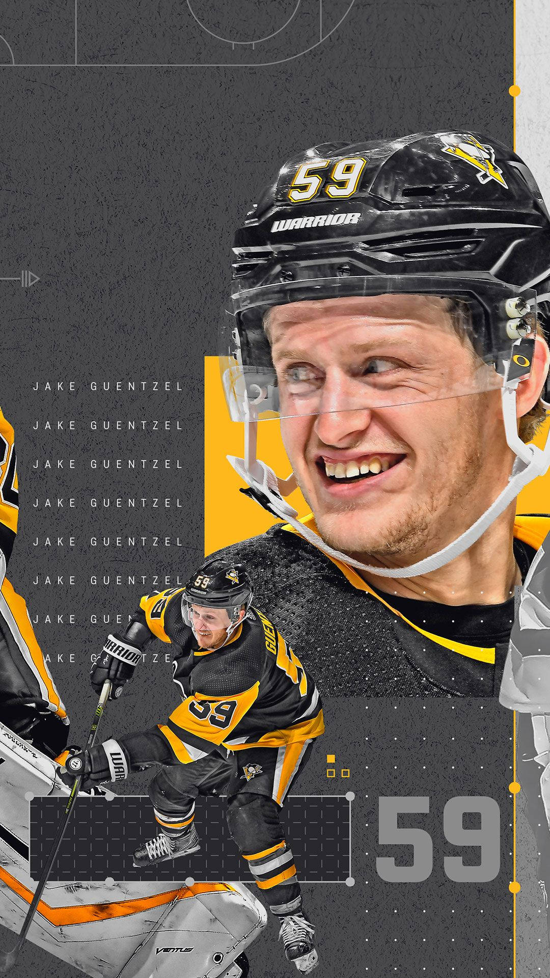 Digital Art Of Jake Guentzel Background