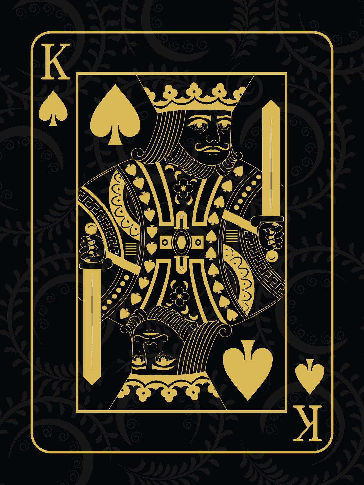 Digital Art Of Rummy King Card