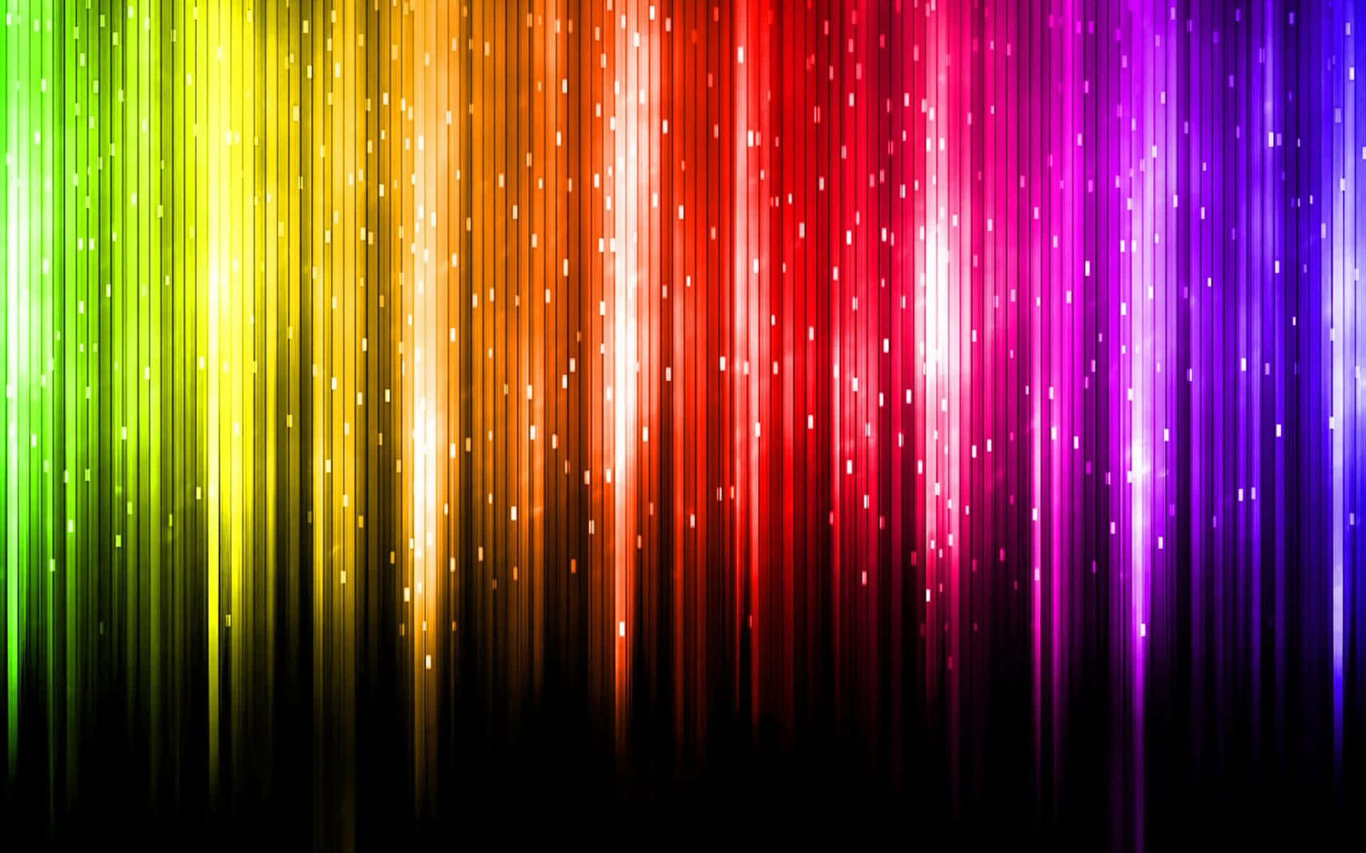 Digital Art Rainbow Cool Colored Abstract Background