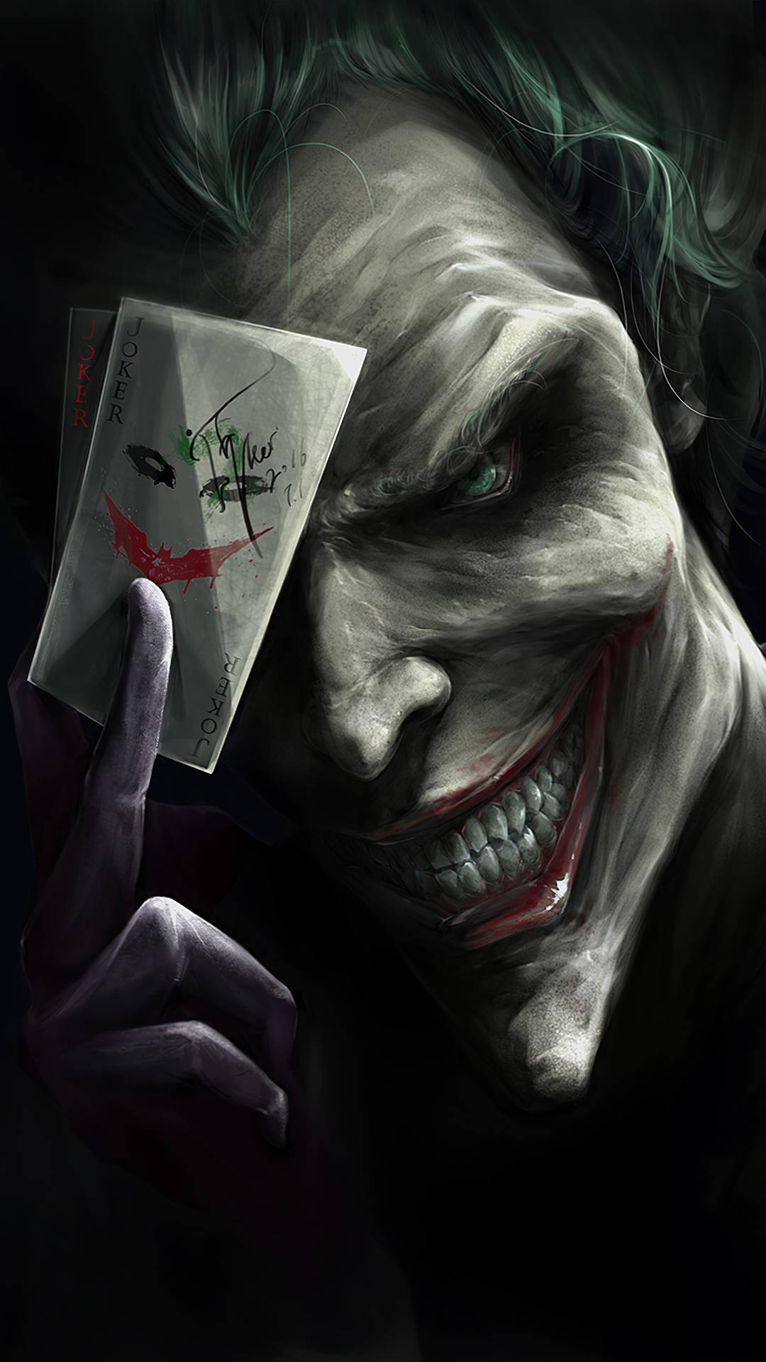 Digital Art Rummy Joker Card