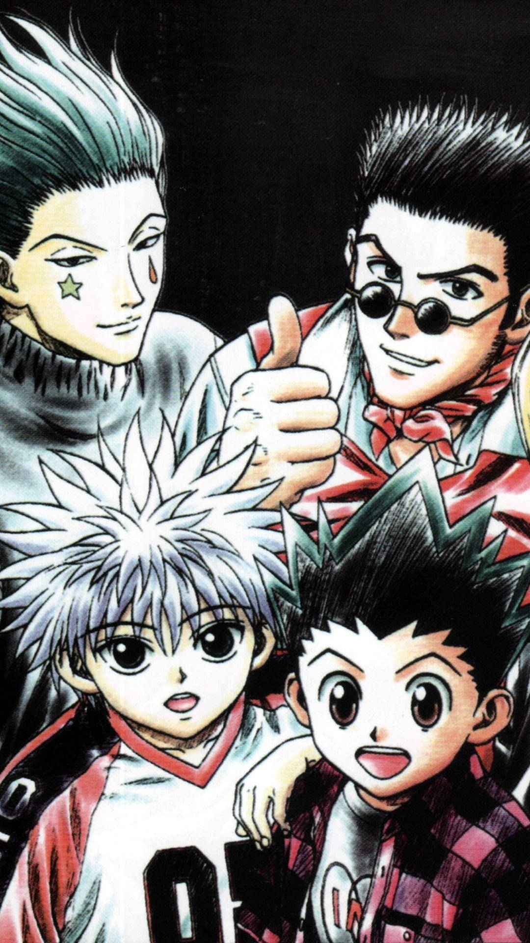 Digital Drawing Of Hunter X Hunter Iphone Background