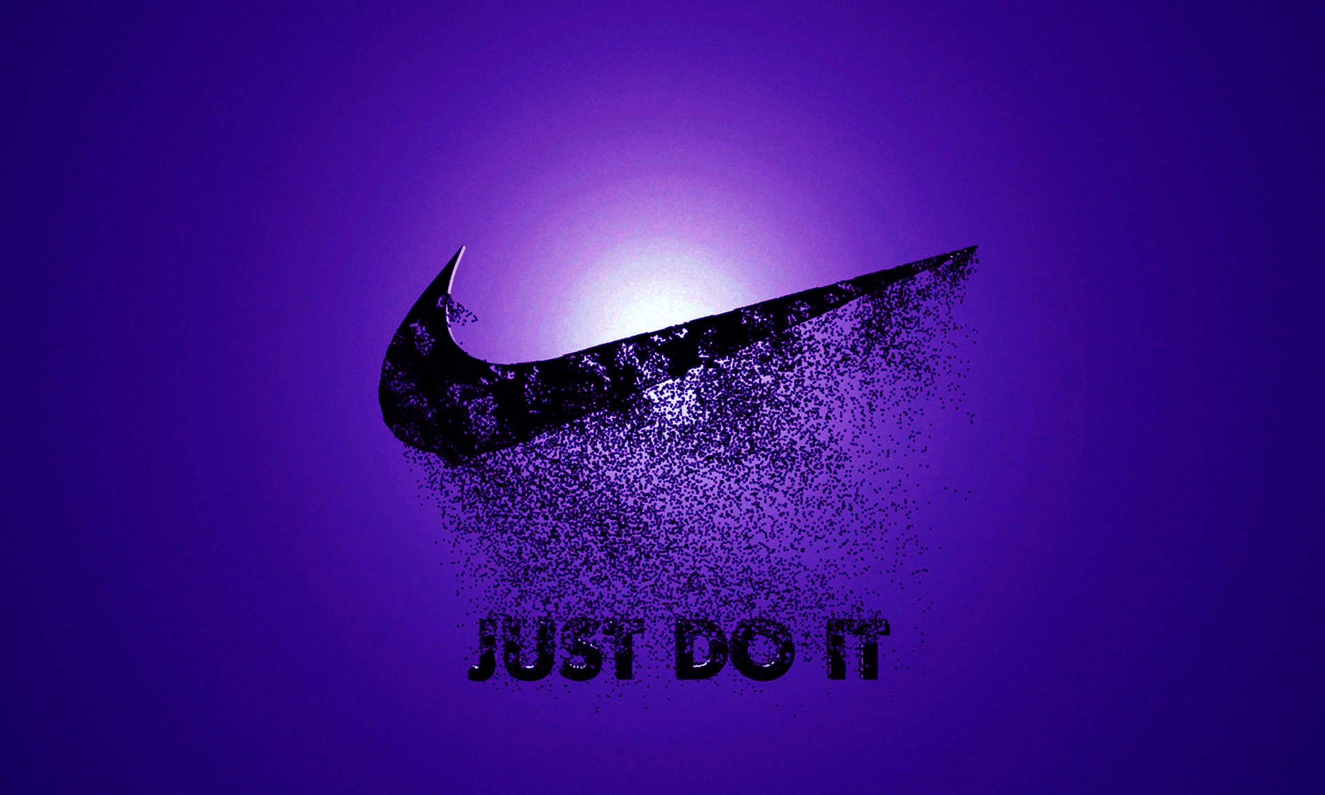 Digital Fading Just Do It Background