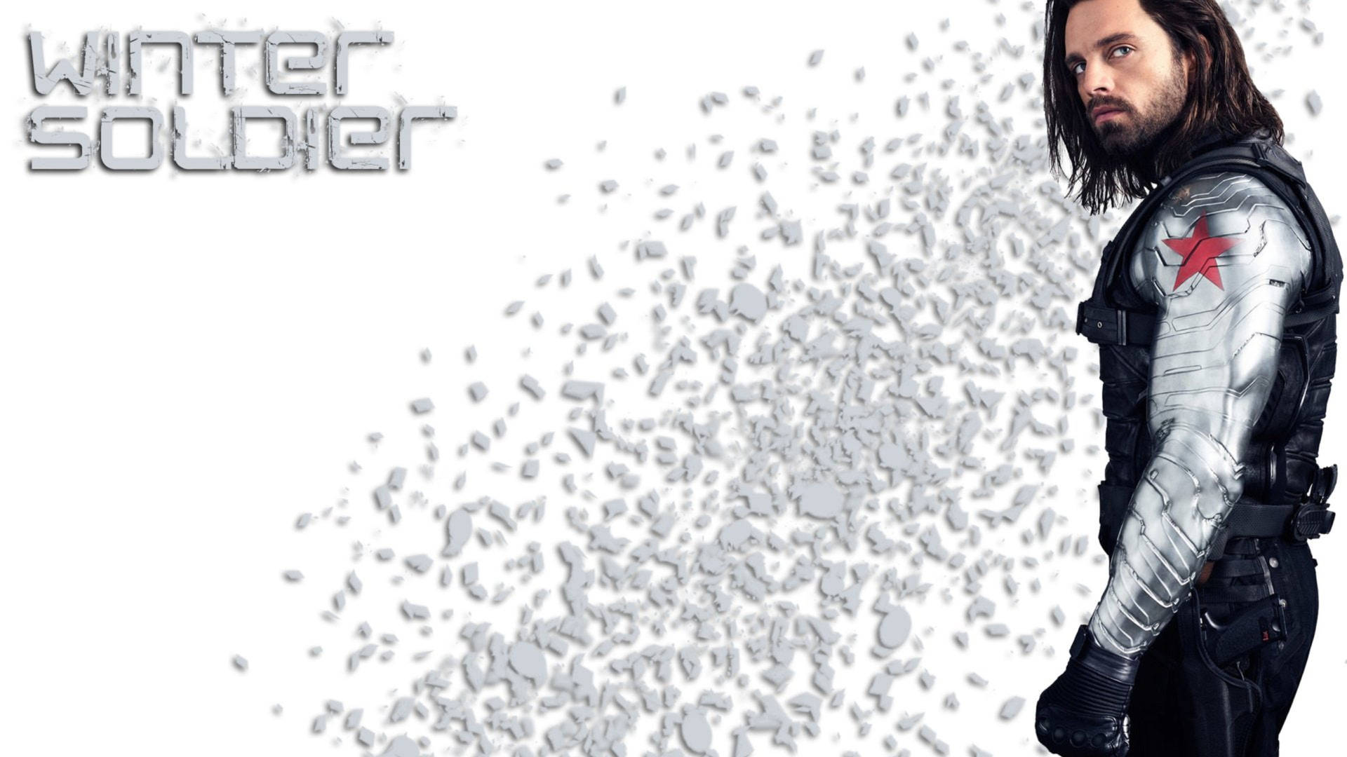 Digital Fan Art Winter Soldier Background