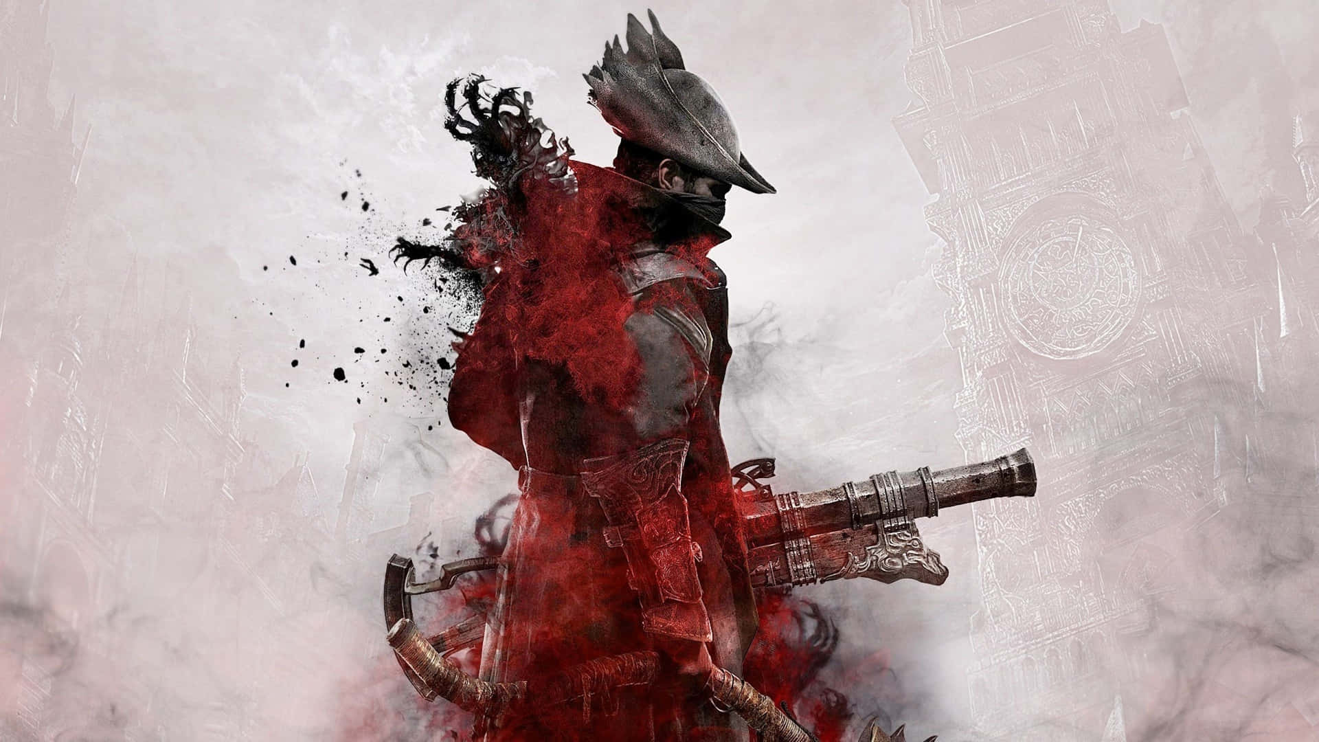 Digital Fanart Of The Hunter Bloodborne 4k Hd Background