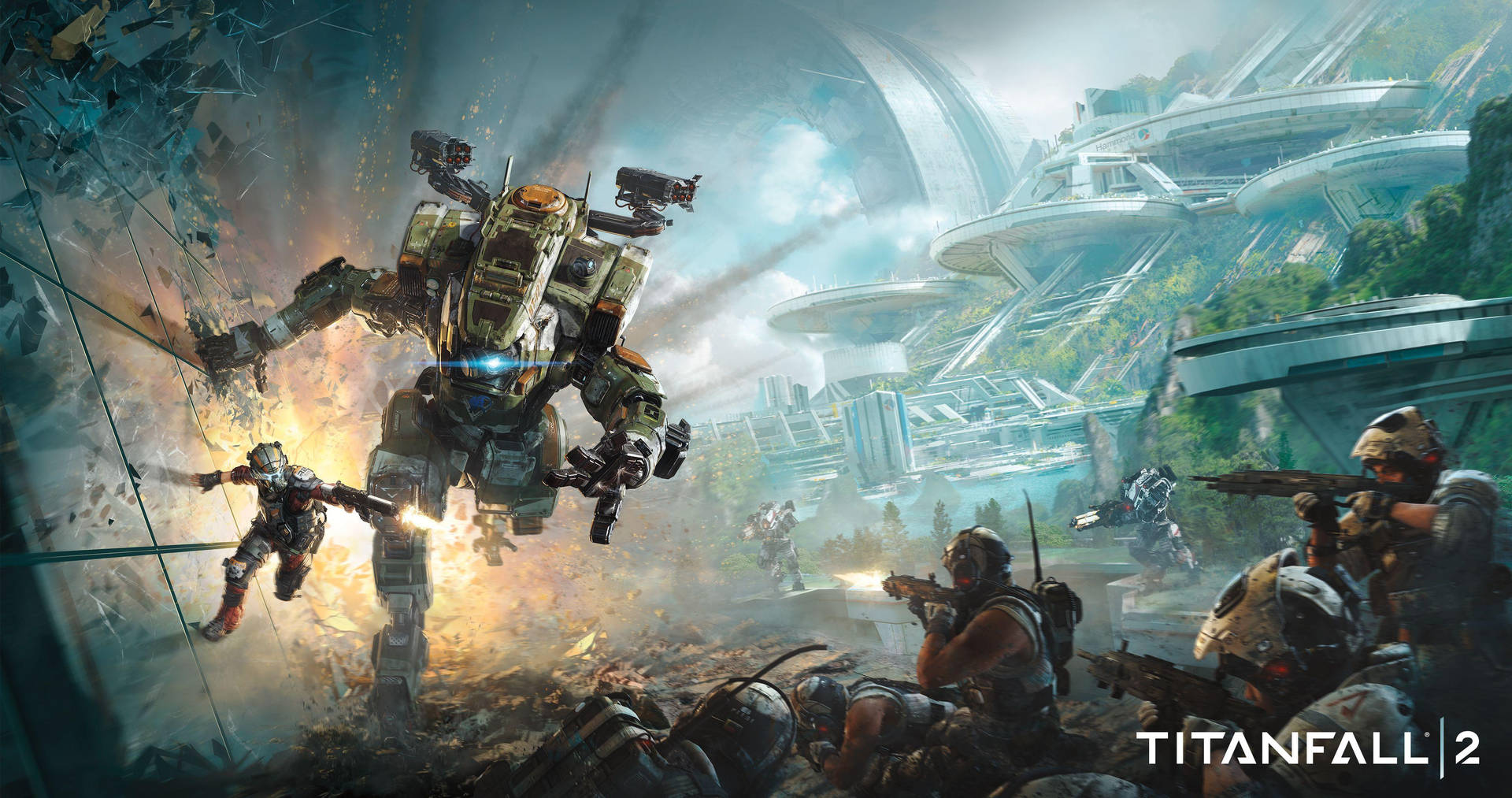 Digital Game Cover Titanfall 2 Background