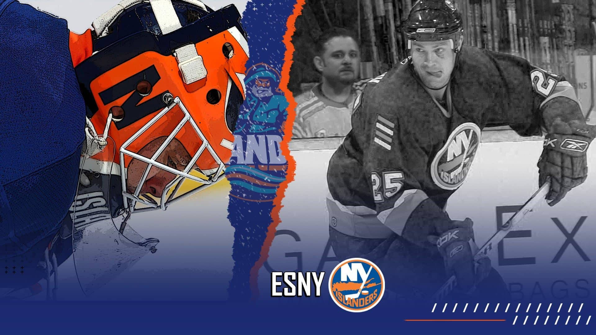 Digital Illustrated New York Islanders Background
