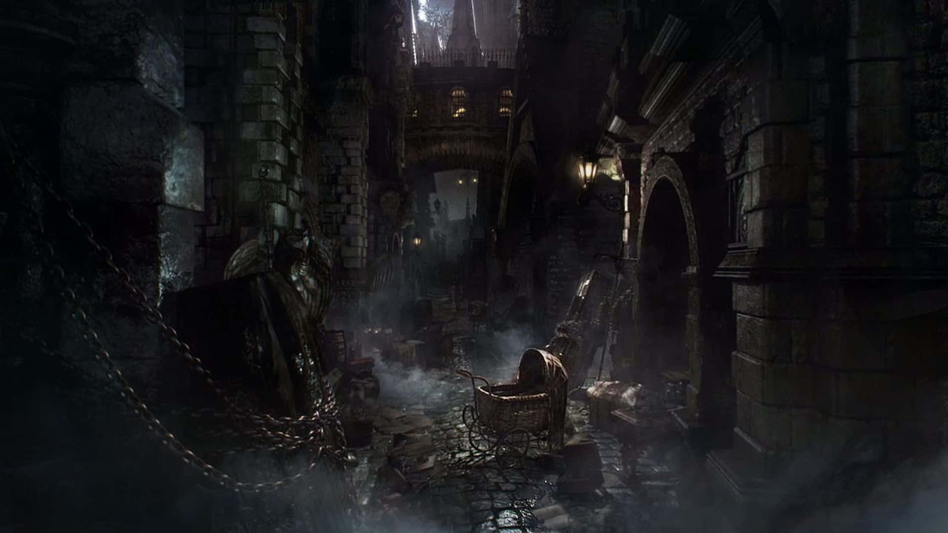 Digital Image Of Video Game Bloodborne 4k Hd Background