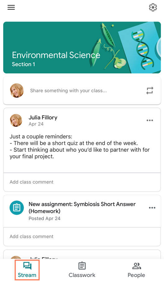 Digital Learning With Google Classroom Background