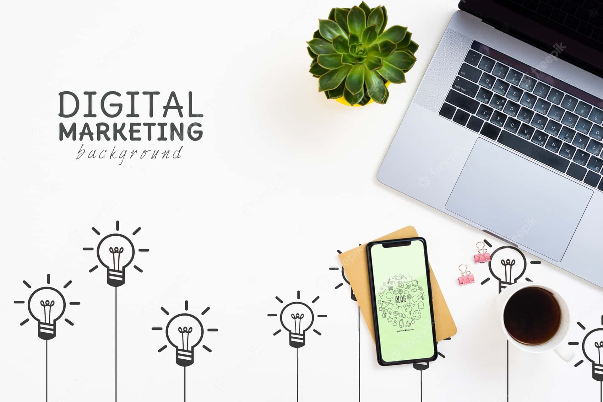 Digital Marketing Background Background