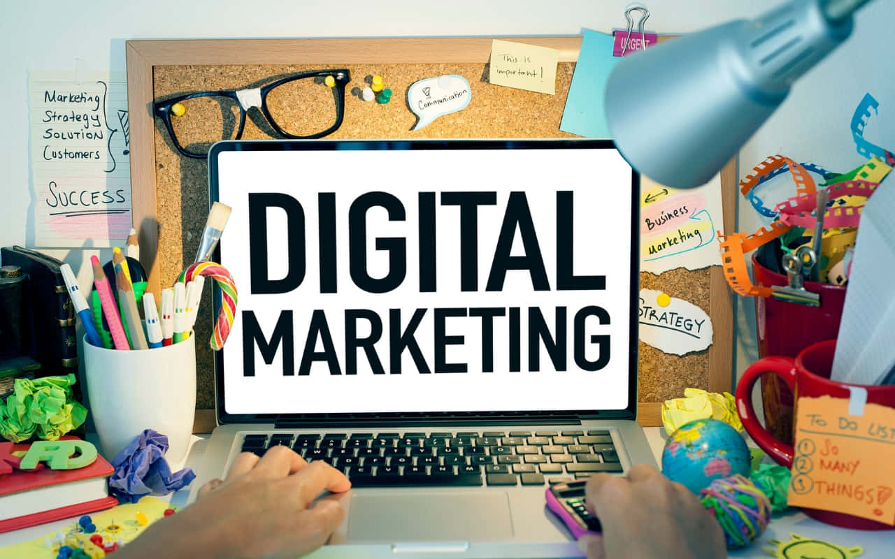Digital Marketing Job Background