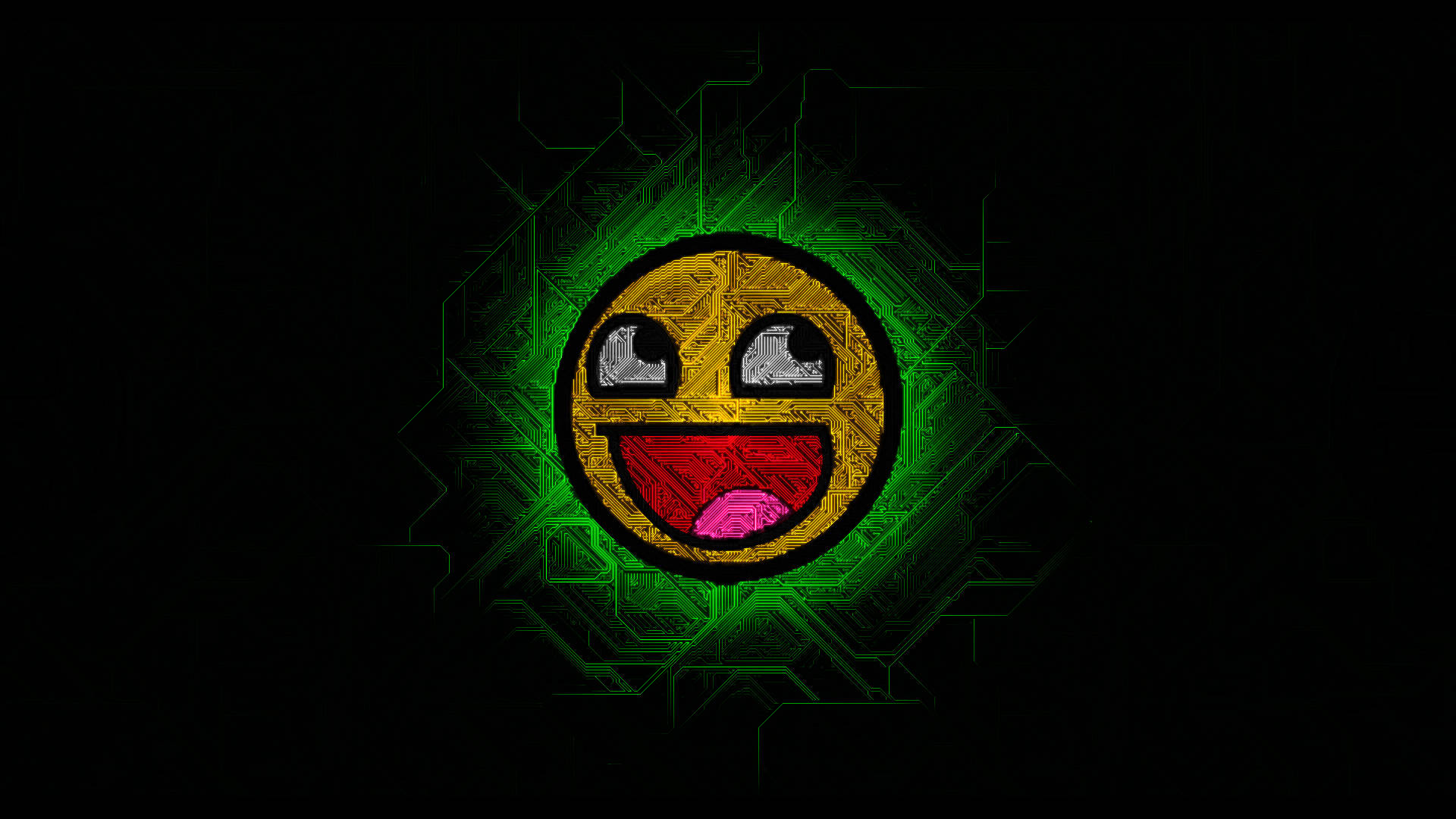 Digital Meme Face Emoji Background