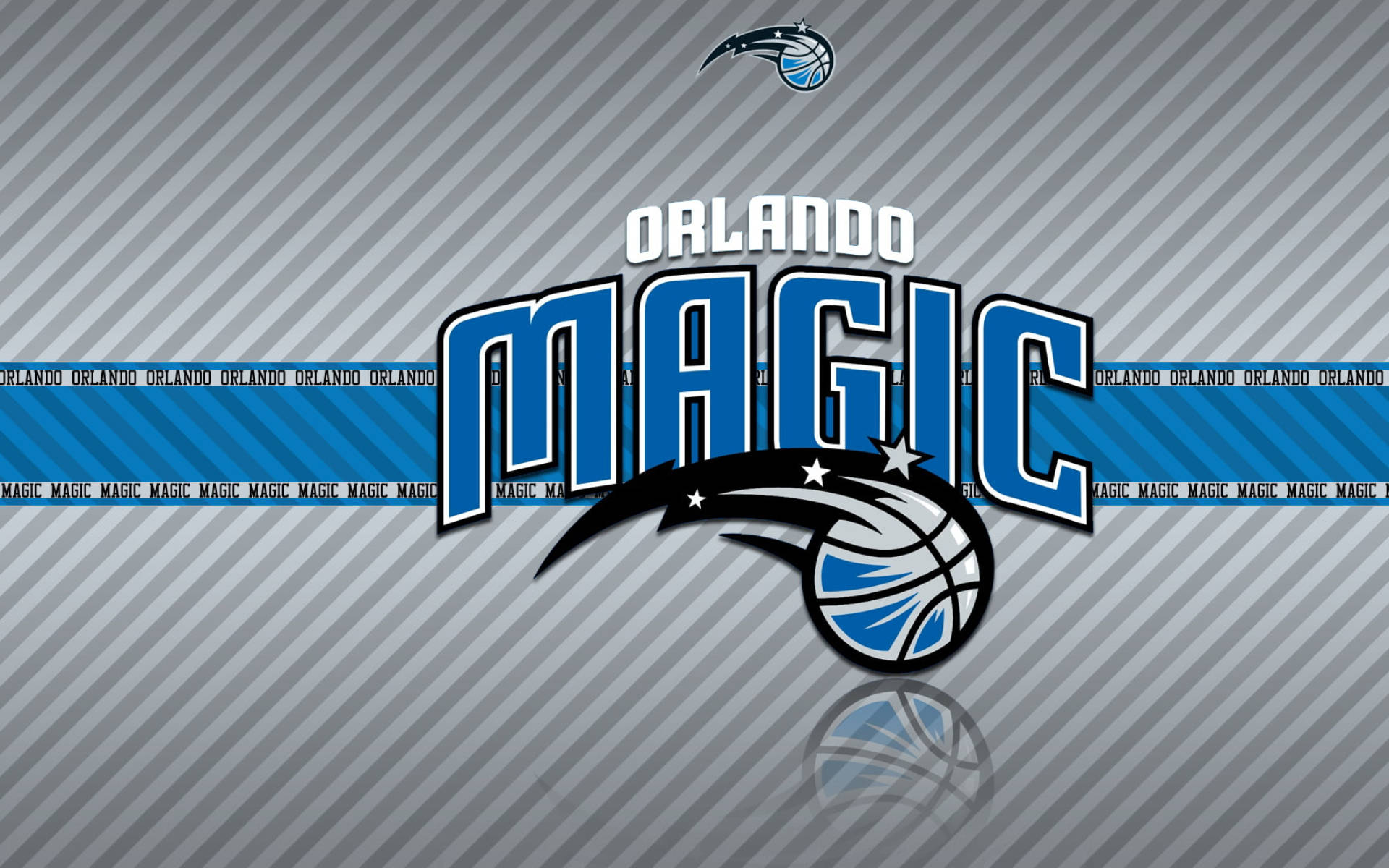 Digital Orlando Magic Emblem Background