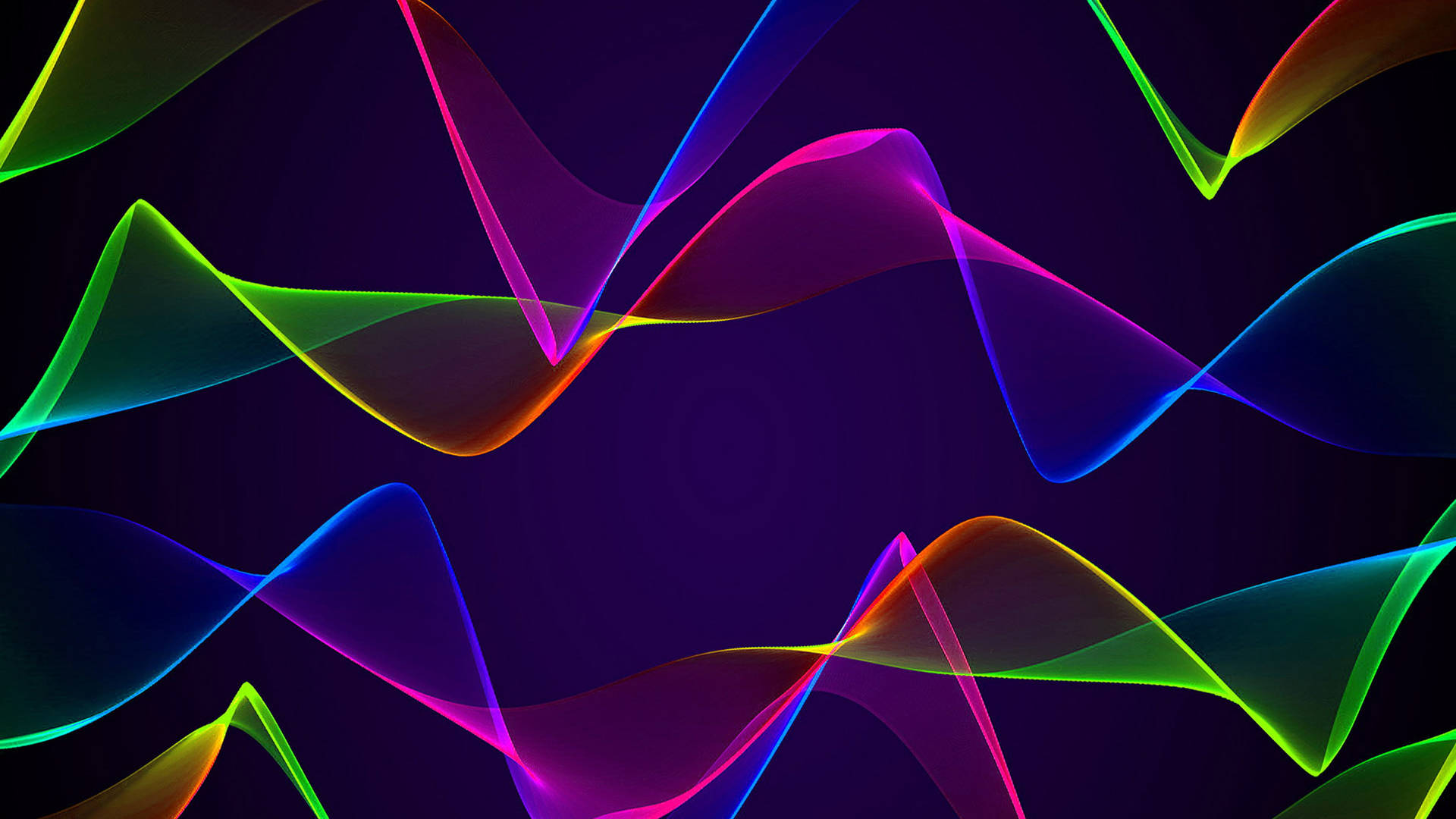 Digital Spectrum Wave Lines Background