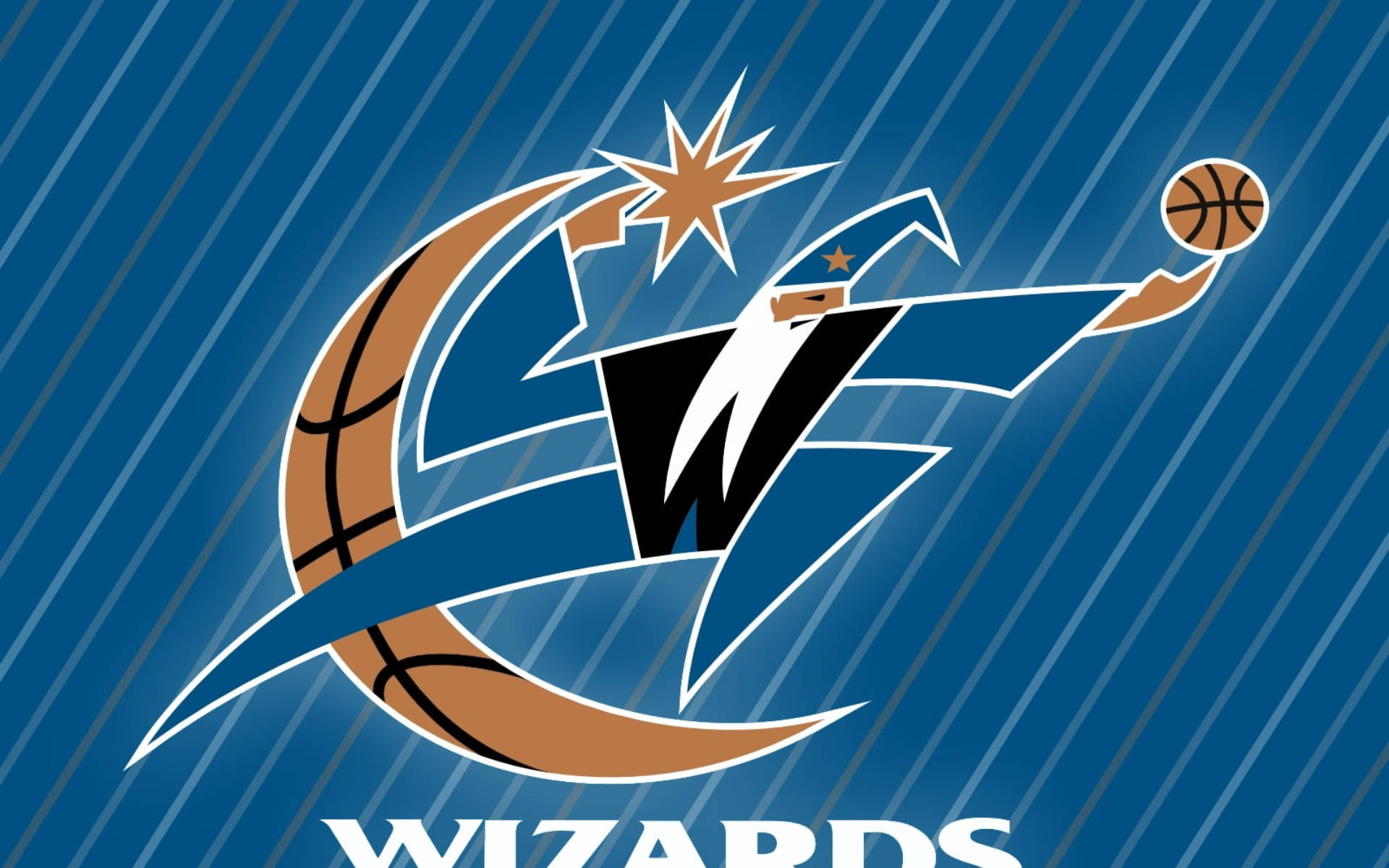 Digital Washington Wizards Emblem Background