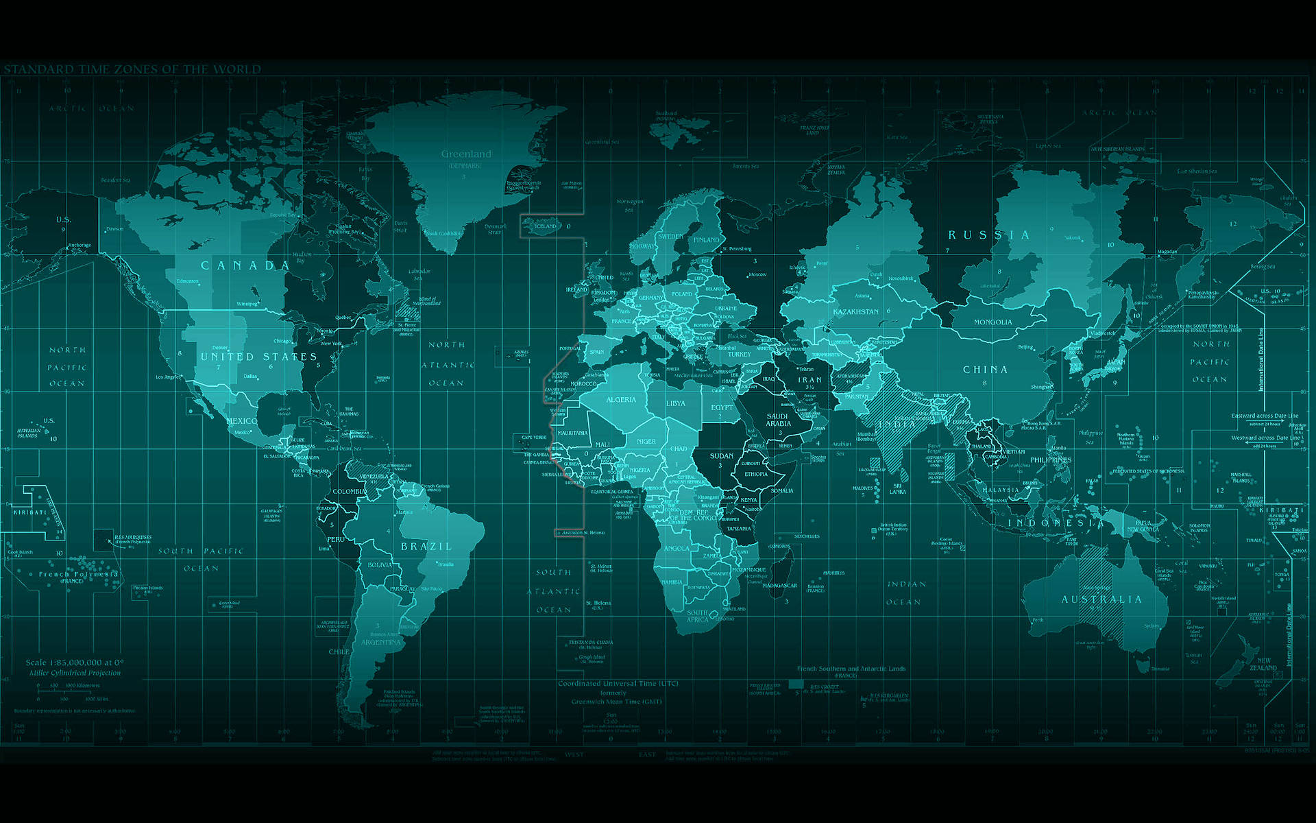 Digital World Map Background Background