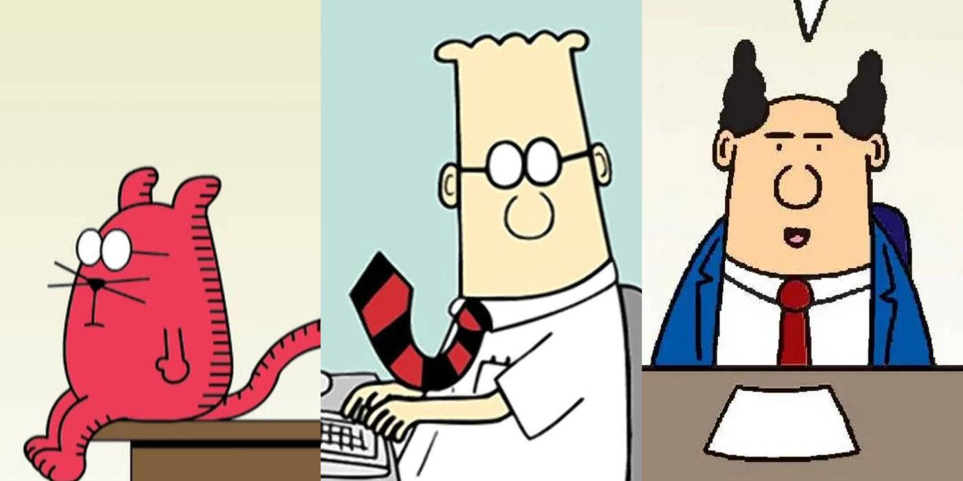 Dilbert, Catbert, And Phb Background