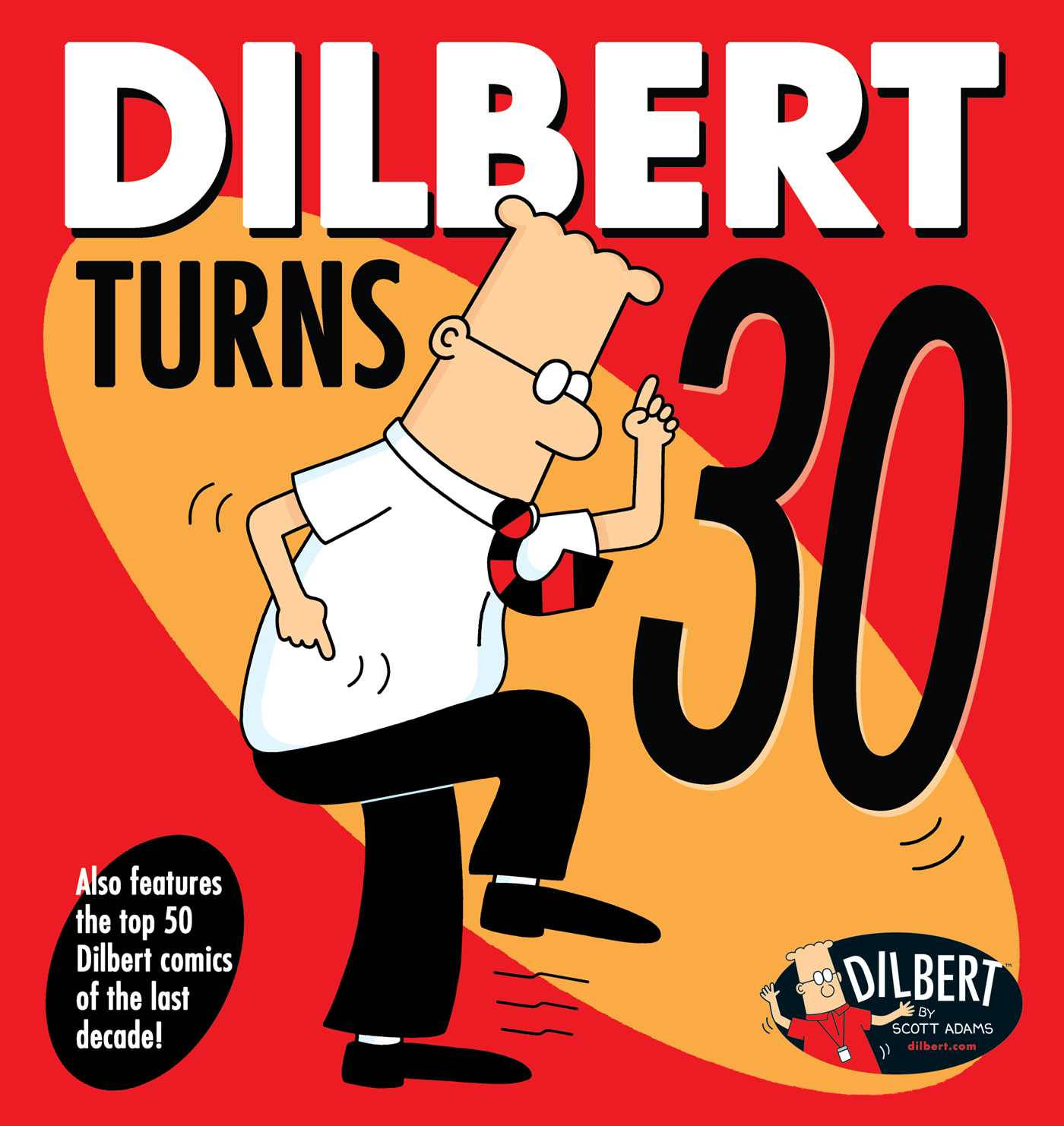 Dilbert Comic 30th Anniversary Poster Background