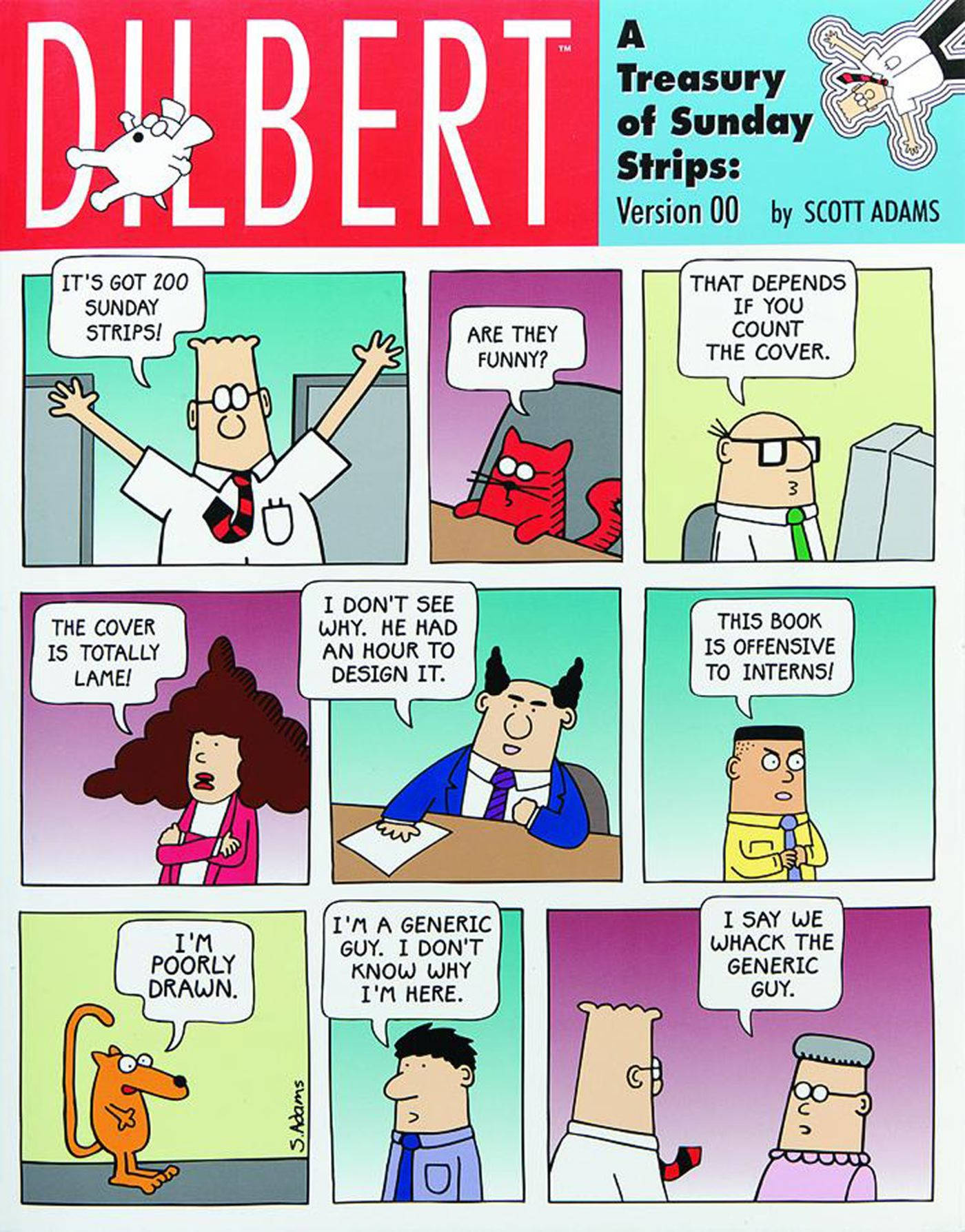 Dilbert Comic Strip Sunday Edition Background