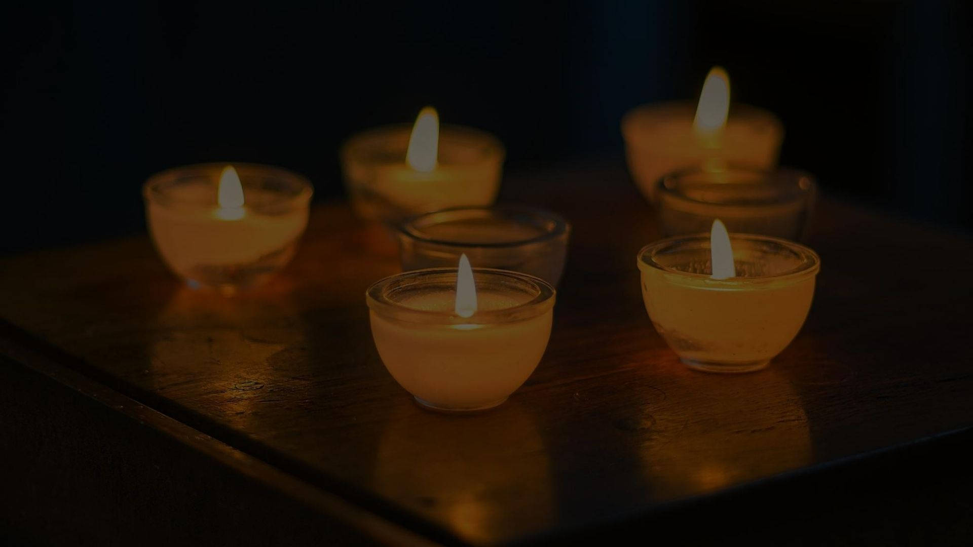 Dim Candles Background