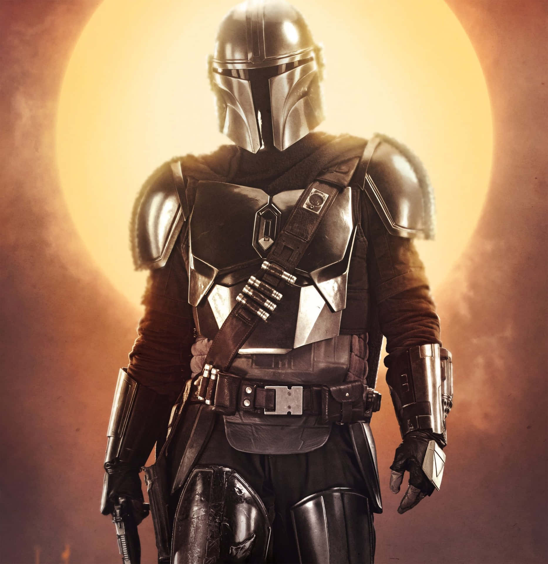 Din Djarin The Mandalorian Iphone Background