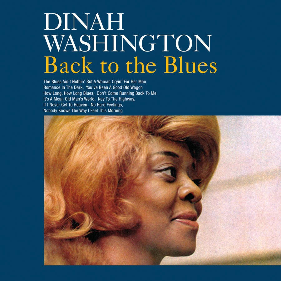 Dinah Washington Back To The Blues Background