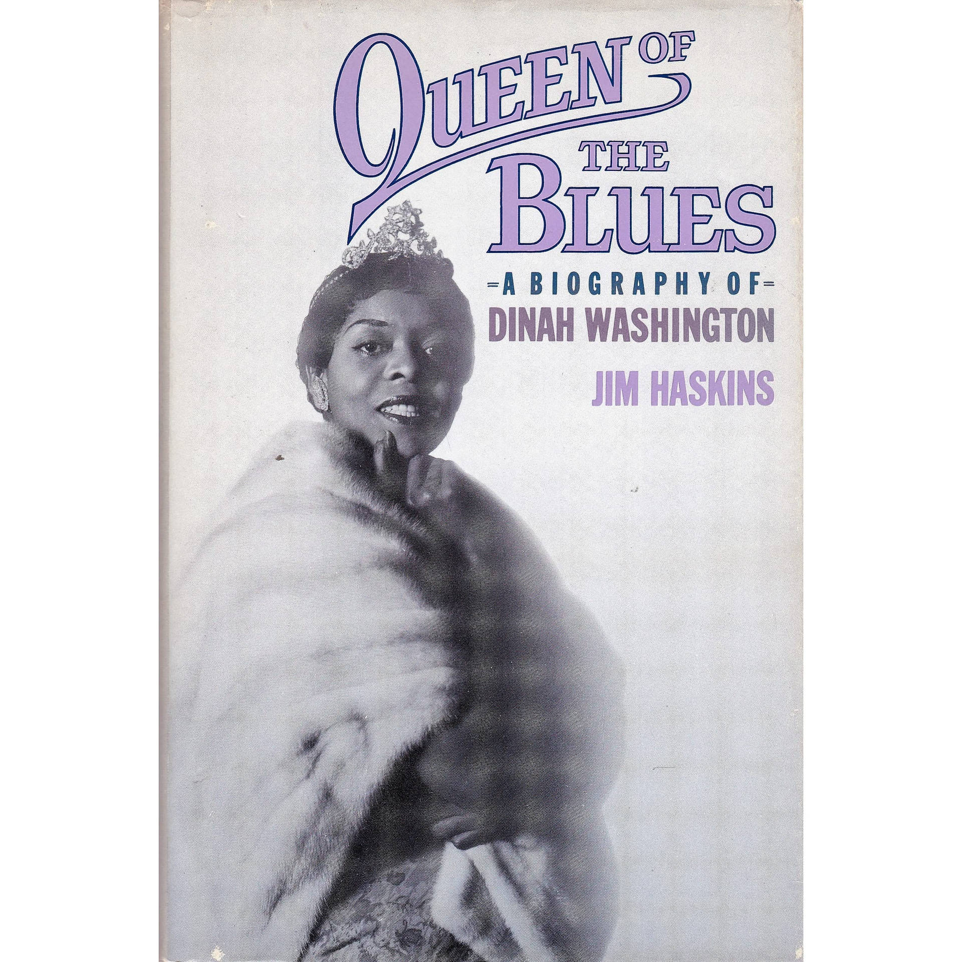 Dinah Washington Biography Book Cover Background