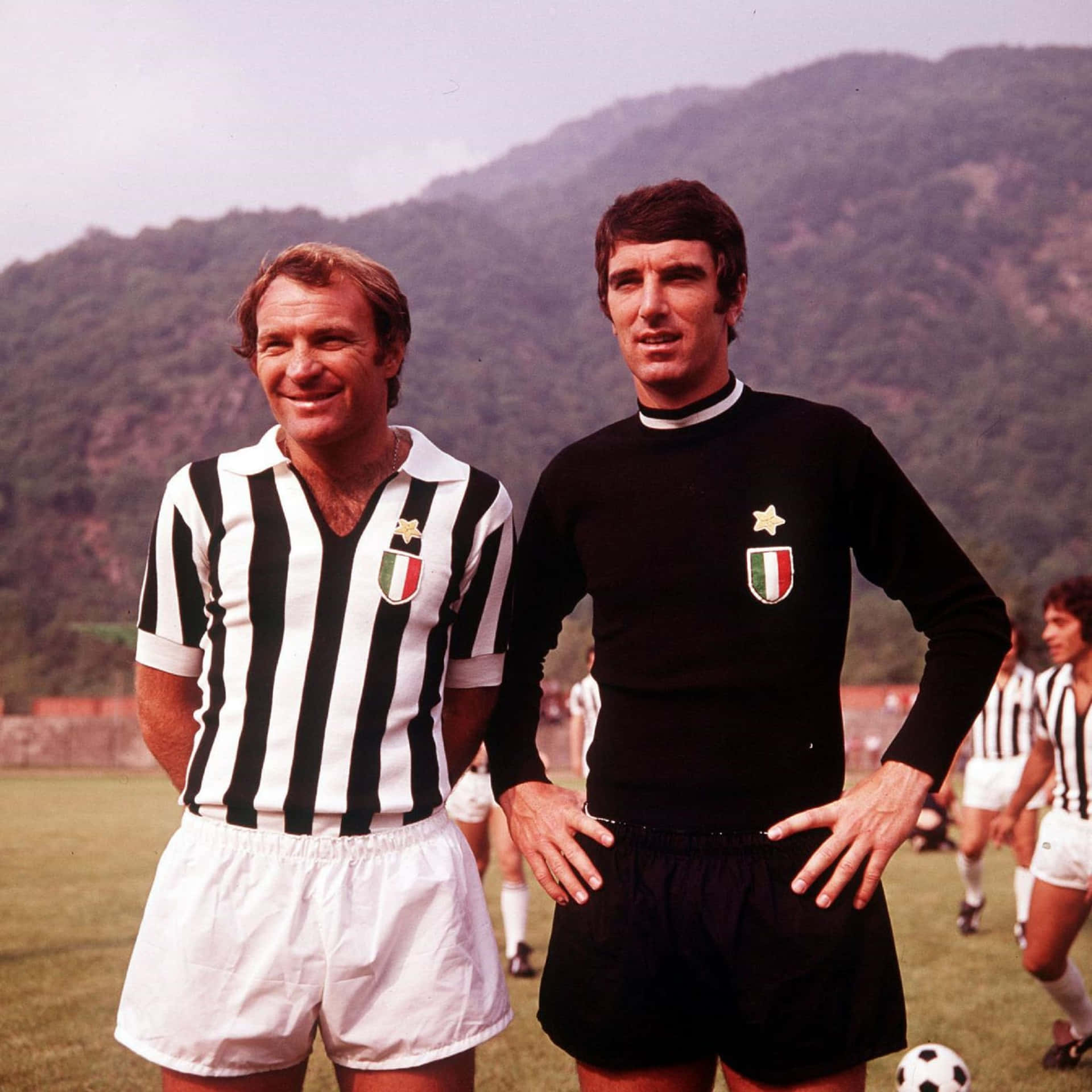 Dino Zoff And José Altafini Background