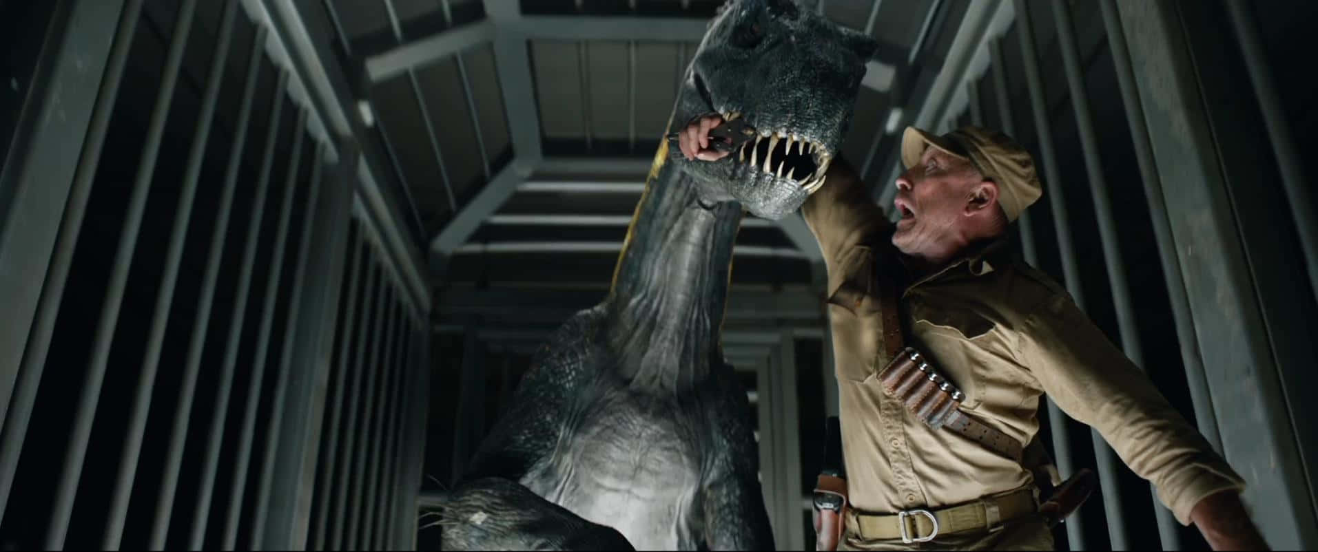 Dinosaur Attackon Manin Corridor Background