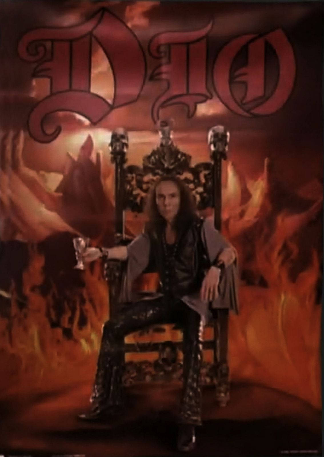 Dio Enthroned Poster Background