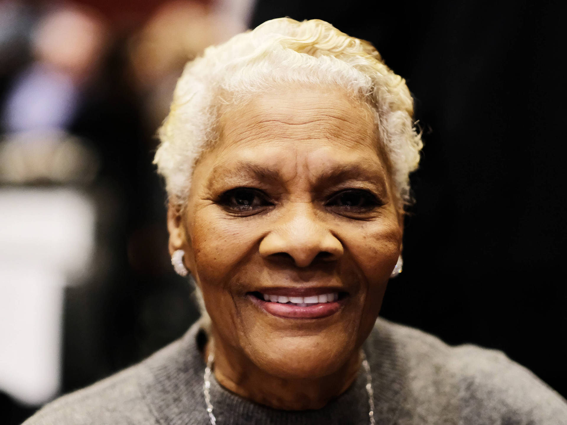 Dionne Warwick Smiling