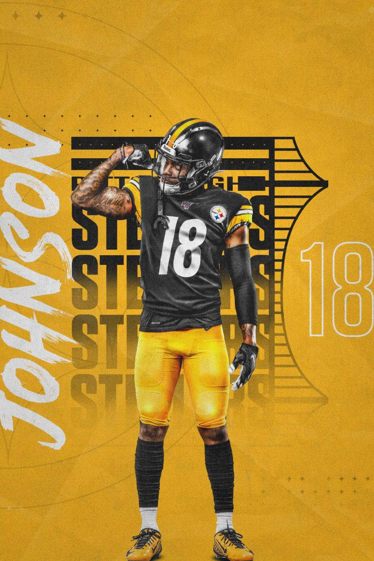 Diontae Johnson Pittsburgh Steelers Yellow 18