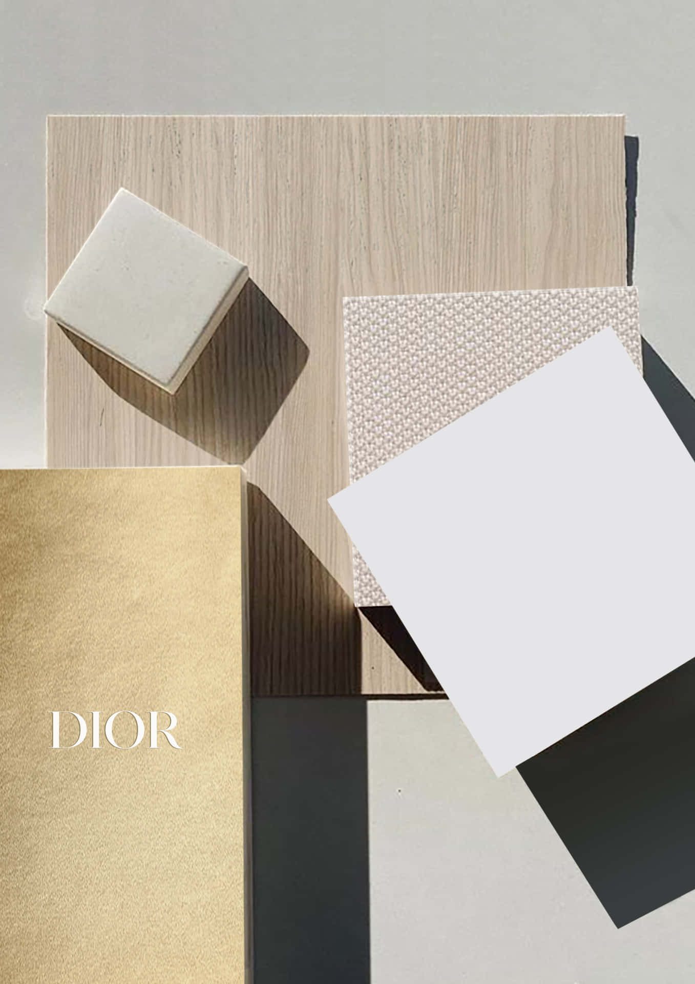 Dior Brand Materials Showcase Background