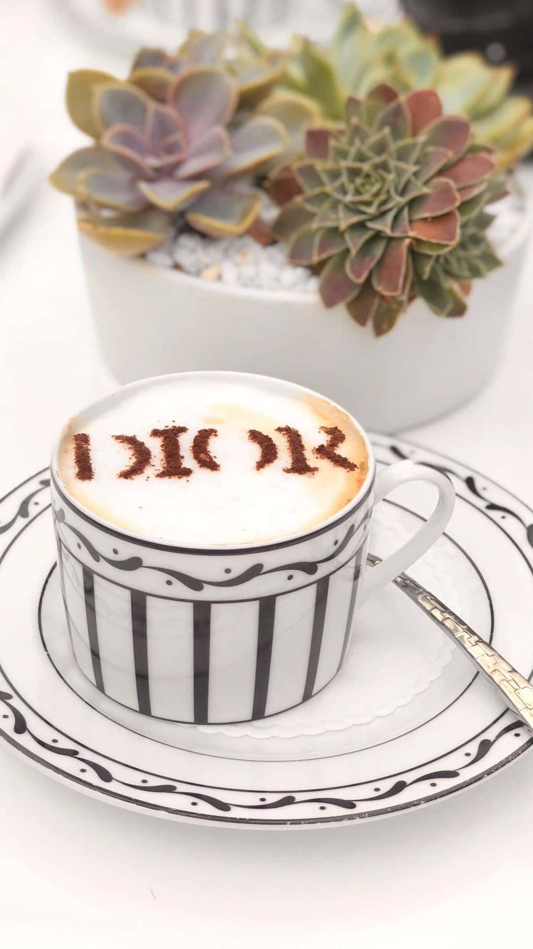 Dior Branded Cappuccino Cup