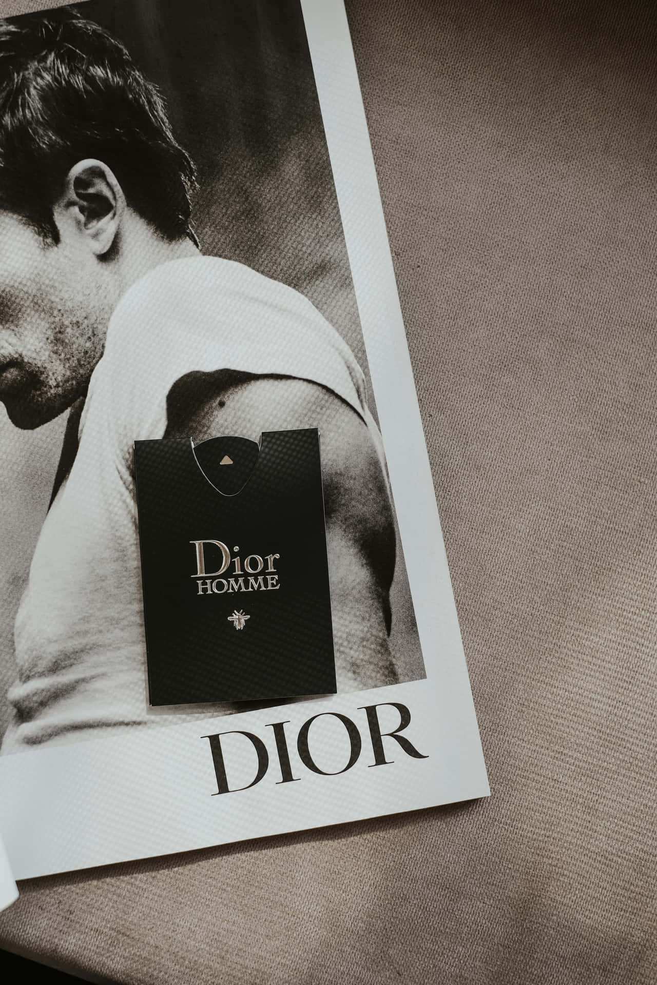 Dior Homme Fragrance Advert Background