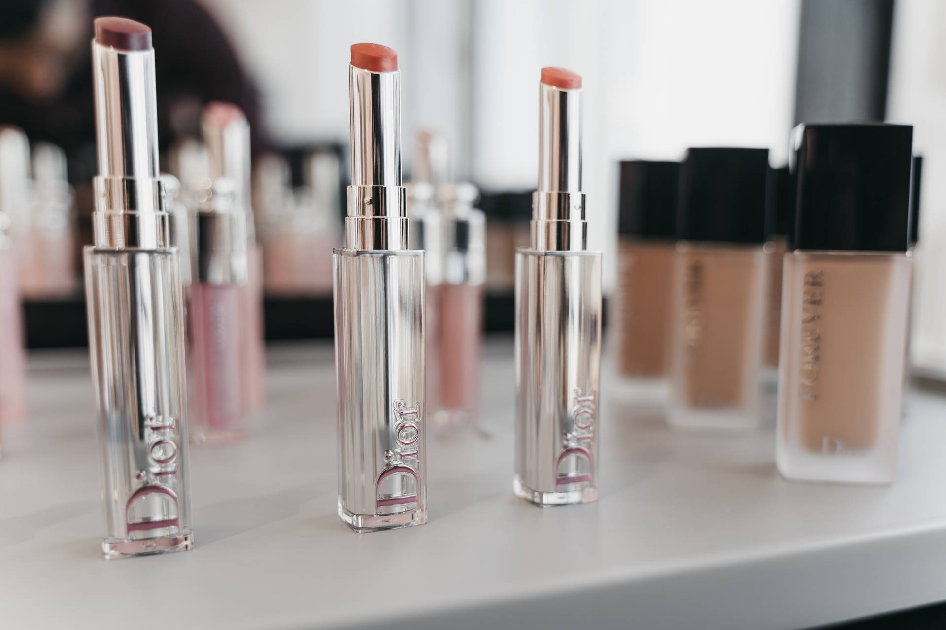 Dior Lipsticks And Foundations