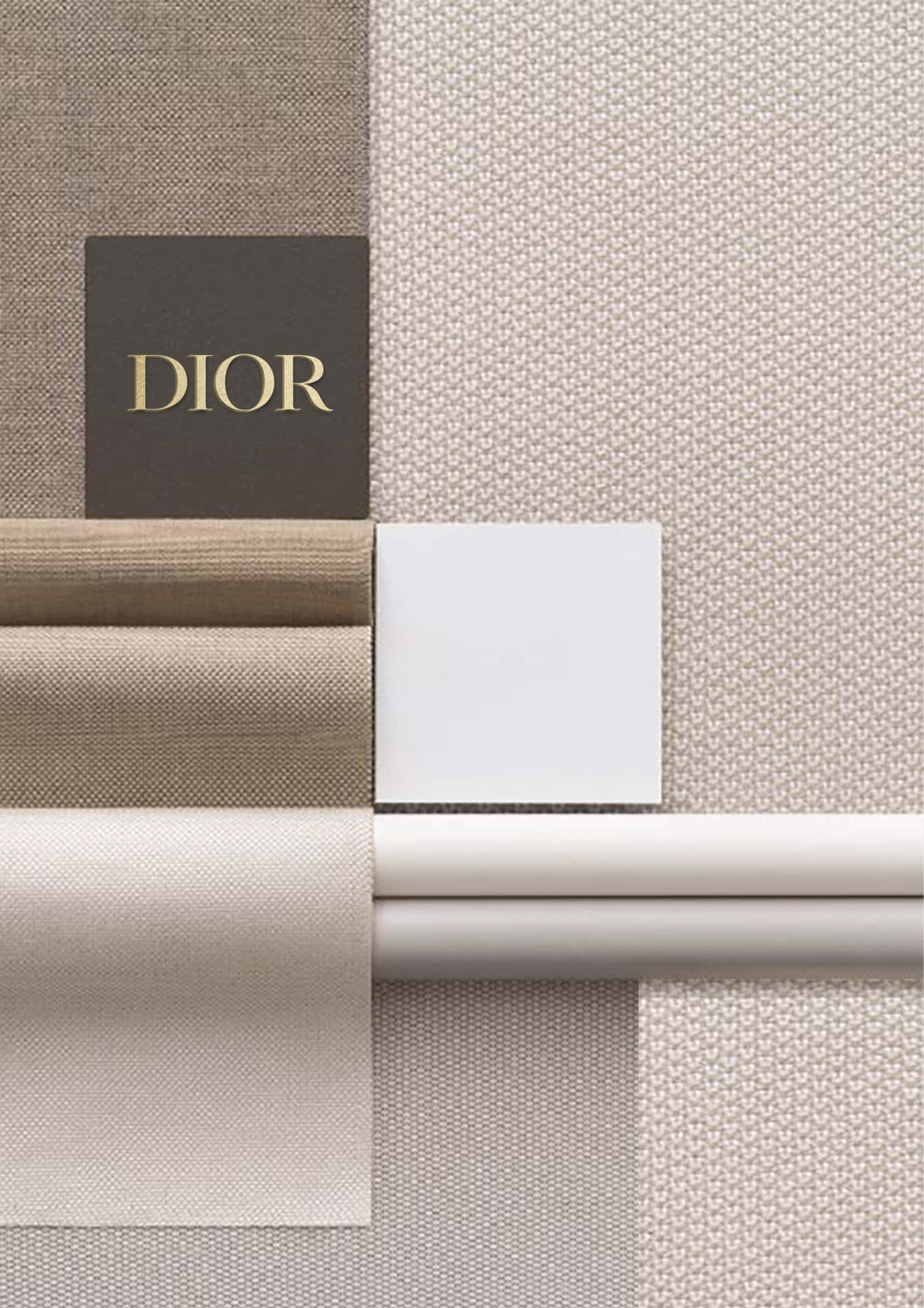 Dior Logo Fabric Textures Background