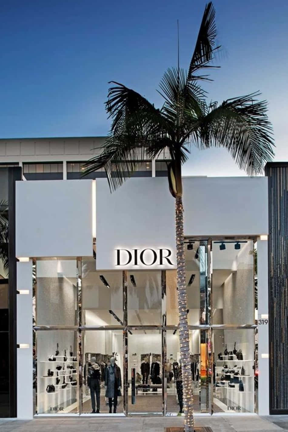 Dior Store In Hollywood, California