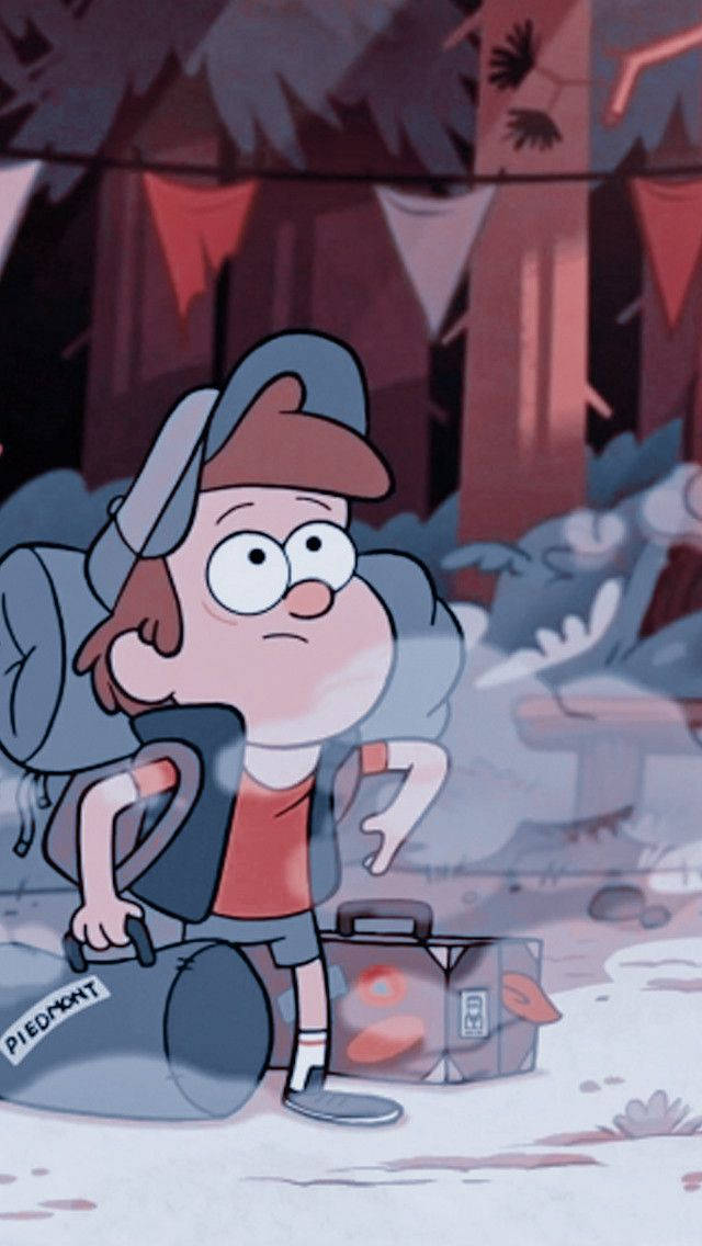 Dipper Pines Creepy Forest Background
